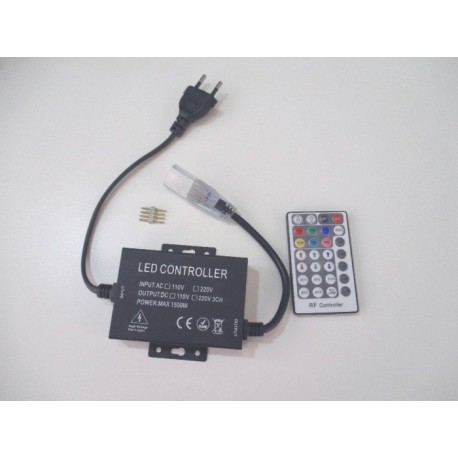 LED ovladač RGB LED pásků 230V-28B