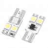 LED žárovka T10 W5W 4x 3SMD oboustranná bílá