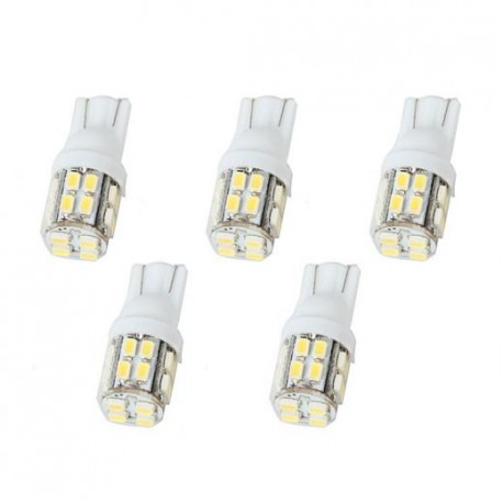 LED žárovka T10 W5W 20x SMD bílá