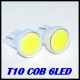 LED žárovka T10 W5W COB 6LED bílá