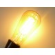 Oválná LED žárovka E27 4W FILAMENT teplá bílá