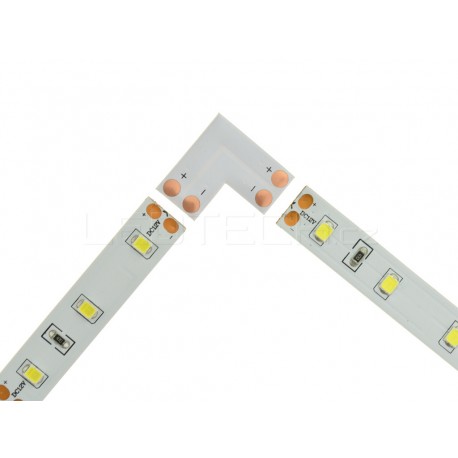 Spojka L pro jednobarevné pásky 10mm pájecí