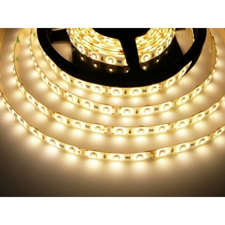 LED pásek 4.8W, 60 LED, Nezalitý IP 20 - Teplá bílá