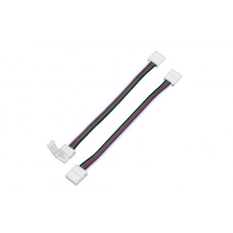 RGBW spojka click 10mm s kabelem - RGBW spojka click 10mm s kabelem