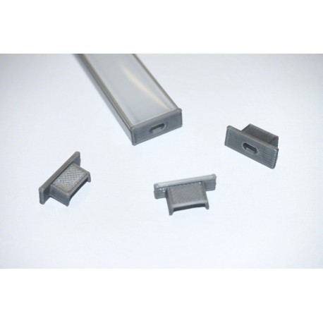 Koncovka profilu N8 s otvorem