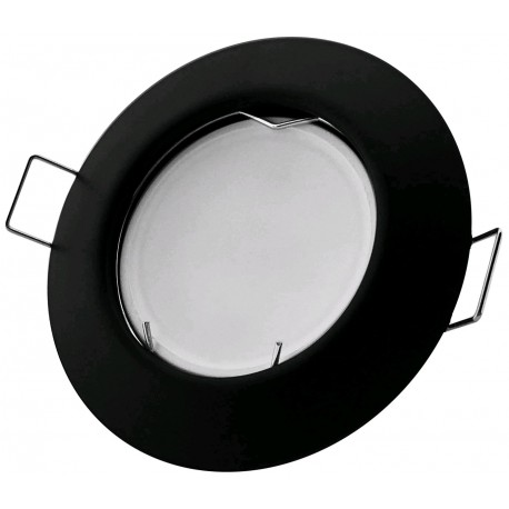 Podhledový rámeček černý kónický C-B