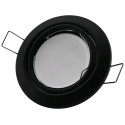 Podhledový rámeček černý kónický výklopný CS-B