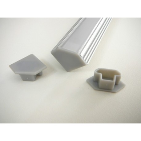 Koncovka profilu R4 plná