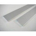 Plochý LED profil 25x2mm Elox