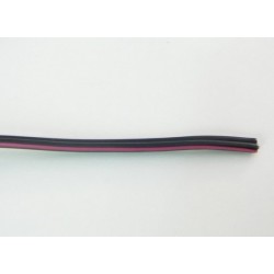 Kabel černý 2x0,5mm