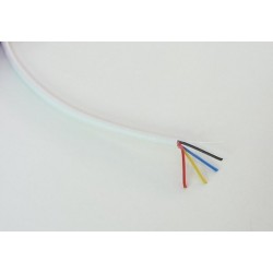Kabel RGB kulatý 4x0,19mm