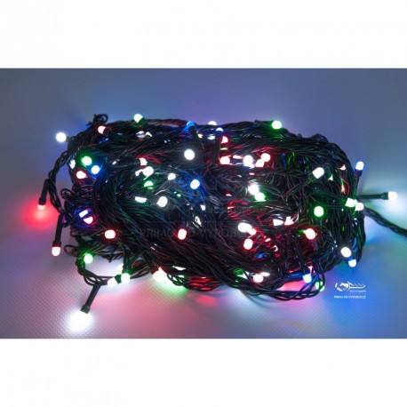 Vánoční LED řetěz - osvětlení - Barevné - 150 LED 15 metrů