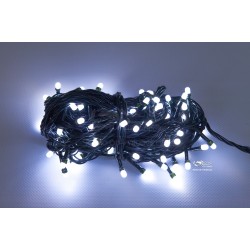 Vánoční LED řetěz - osvětlení - Bílé - 100 LED 10 metrů