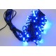 Vánoční LED řetěz - osvětlení - Modré - 210 LED 21 metrů