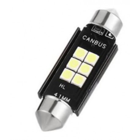 LED sufitka 41mm SMD 3030 canbus bílá