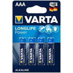 Varta Longlife Power Alkaline Micro Baterie AAA 4ks