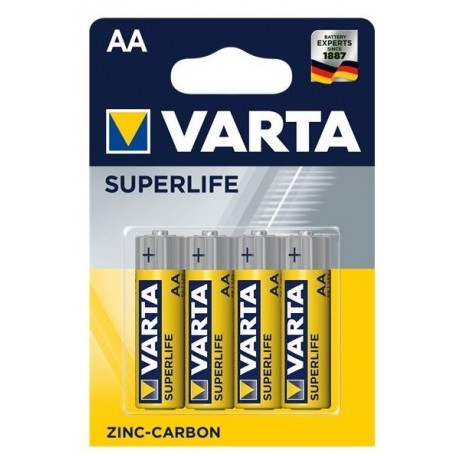 Varta Superlife Zinc-Carbon Mignon Baterie AA 4ks