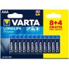 Varta Longlife Power Alkaline Micro Baterie AAA 12ks