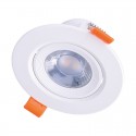 Solight LED podhledové světlo bodové, 9W, kulaté, bílé