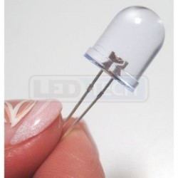 LED dioda 10mm žlutá round 30°