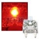 LED dioda Flux piranha červená 120°