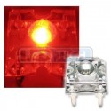LED dioda Flux piranha červená 120°