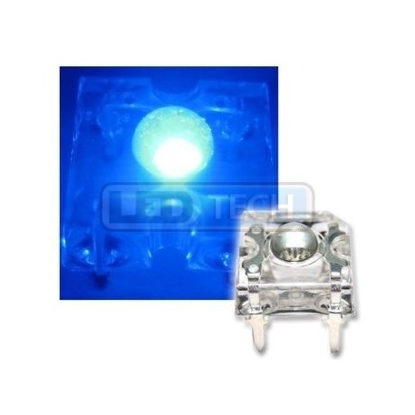 LED dioda Flux piranha modrá 120°