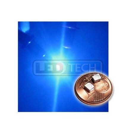 LED smd dioda 3528 PLCC-2 modrá - 200mcd / 120°