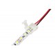 1barva přípojka pro LED pásek s kabelem - 10 mm