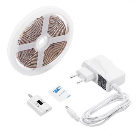ED stmívatelný pásek s bezdotykovým ovládáním, 3m, 180 LED, 4000K, IP65, 230V