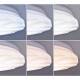 LED stropní světlo Wave, 30W, 2100lm, stmívatelné, změna chromatičnosti, dálkové ovládání