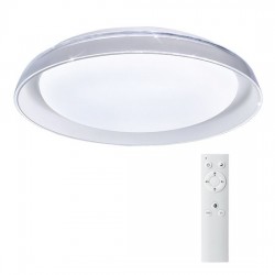 LED stropní světlo Sophia, 60W, 4200lm, stmívatelné, změna chromatičnosti, dálkové ovládání