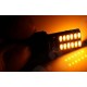 ORANŽOVÁ LED žárovka T10 W5W 24x SMD 9-30V canbus