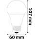 LED žárovka E27 8W 806lm