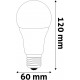 LED žárovka E27 13W 1521lm
