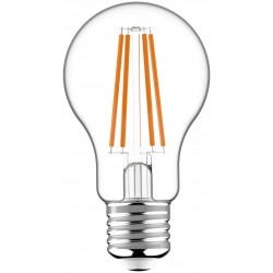 LED žárovka E27 7W FILAMENT retro - Čirá