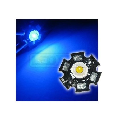 LED dioda 3W výkonová MODRÁ 465nm