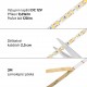 LED pásek 9.6W, 120 LED, Nezalitý IP 20 - extra Teplá 2700K