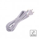 Flexo šňůra 5m 2x1mm2 Bílá
