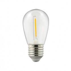LED žárovka E27 1W FILAMENT S14