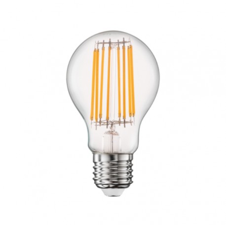 LED žárovka E27 12W FILAMENT A60 teplá bílá