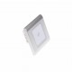 LED vestavné svítidlo PIR-RAN-S stříbrné