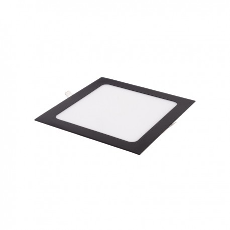 LED panel 12W čtverec 170x170mm - černý