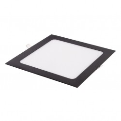 LED panel 18W čtverec 225x225mm - černý