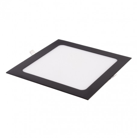 LED panel 18W čtverec 225x225mm - černý