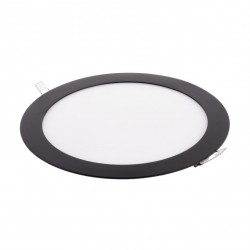 LED panel 18W kulatý 225mm - černý