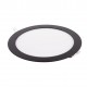 LED panel 24W kulatý 300mm - černý