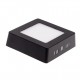 LED panel 6W přisazený čtverec 120x120mm - černý