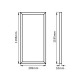 LED panel ELP30120 48W 30x120cm