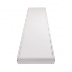 Rám LED panelu 30x120cm 65mm pro přisazení bílý